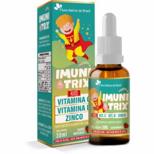 IMUNITRIX (Vit. C +D+Zinco) 30ml Sabor Morango