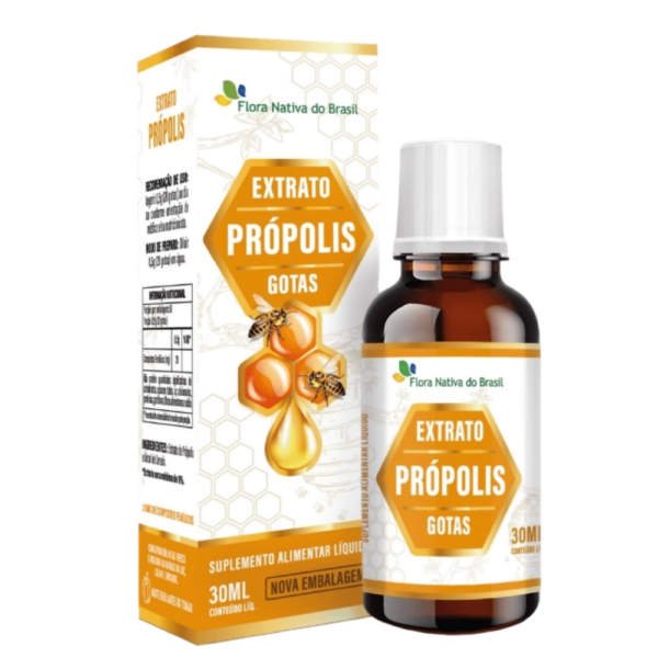 EXTRATO PRÓPOLIS GOTAS